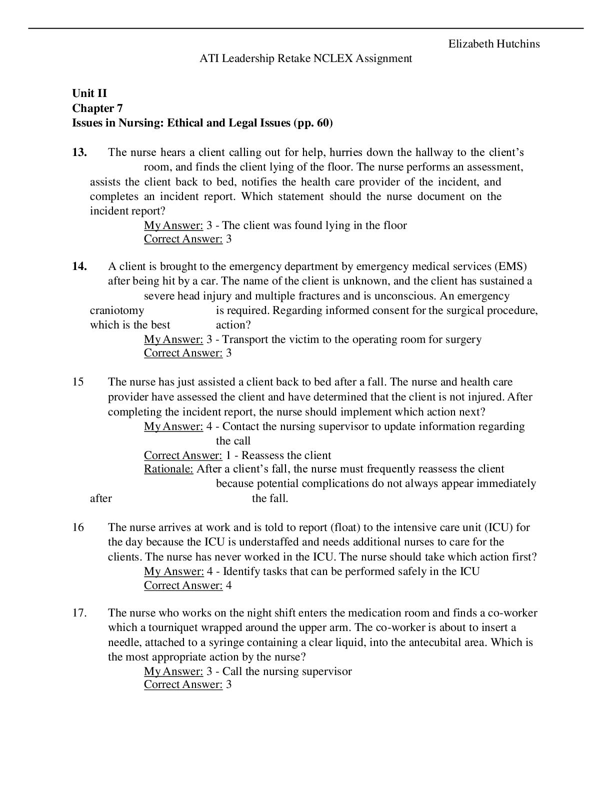 Preview image for ATI Leadership NCLEX.LATEST 2022